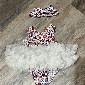 Disney baby Minnie Mouse tutu onesie